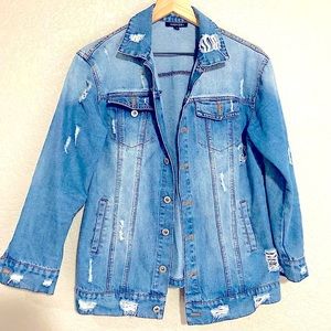 Distress Jean Jacket